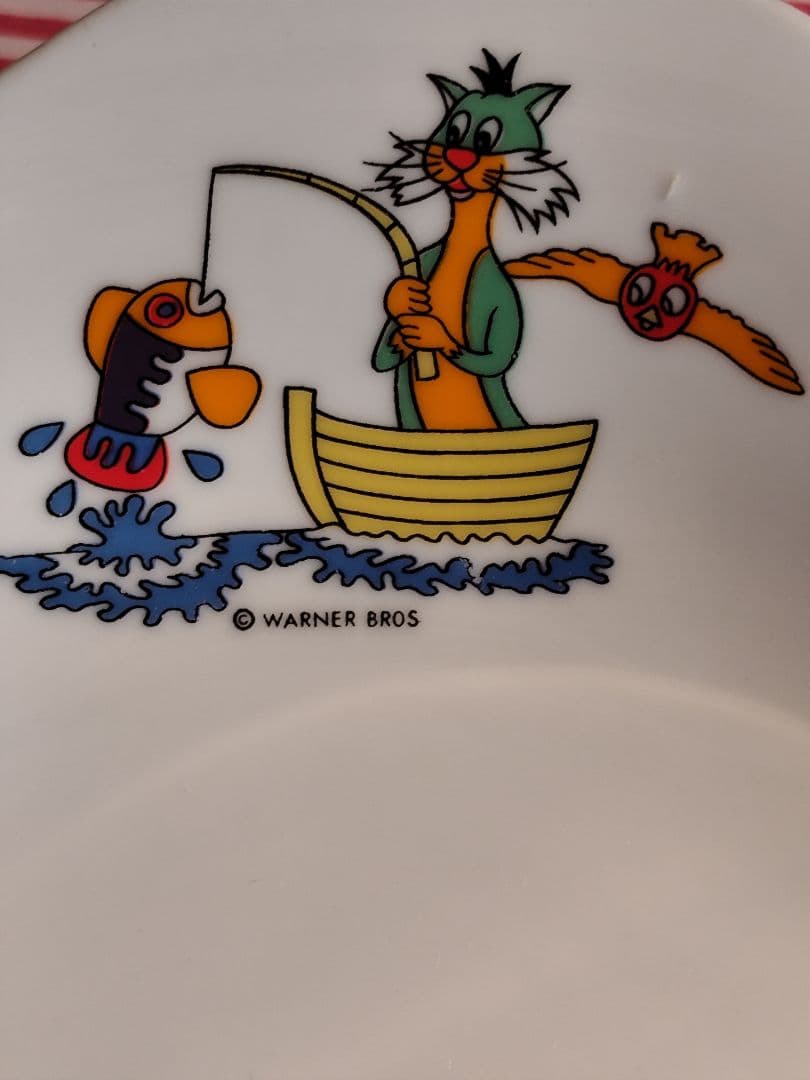 LOONEY TUNES グラス 昭和レトロ レトロポップ カレー皿