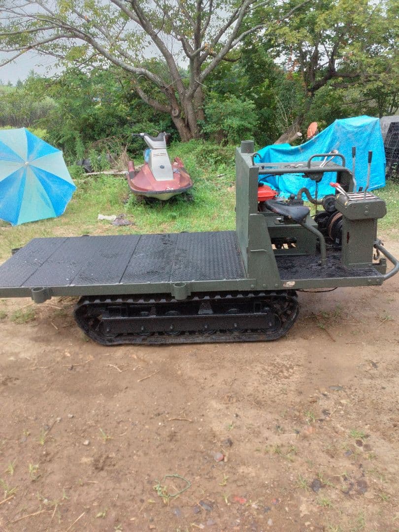筑水 クローラー 運搬車 GL752 ウインチ搭載 (ガソリン) 筑水