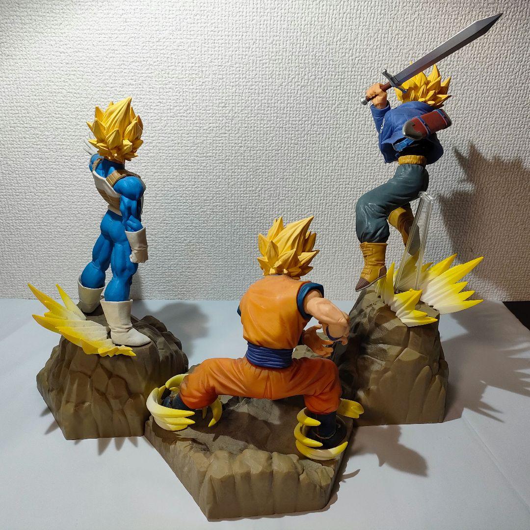 ☆ perfection ドラゴンボールフィギュア 孫悟空 ベジータ トランクス