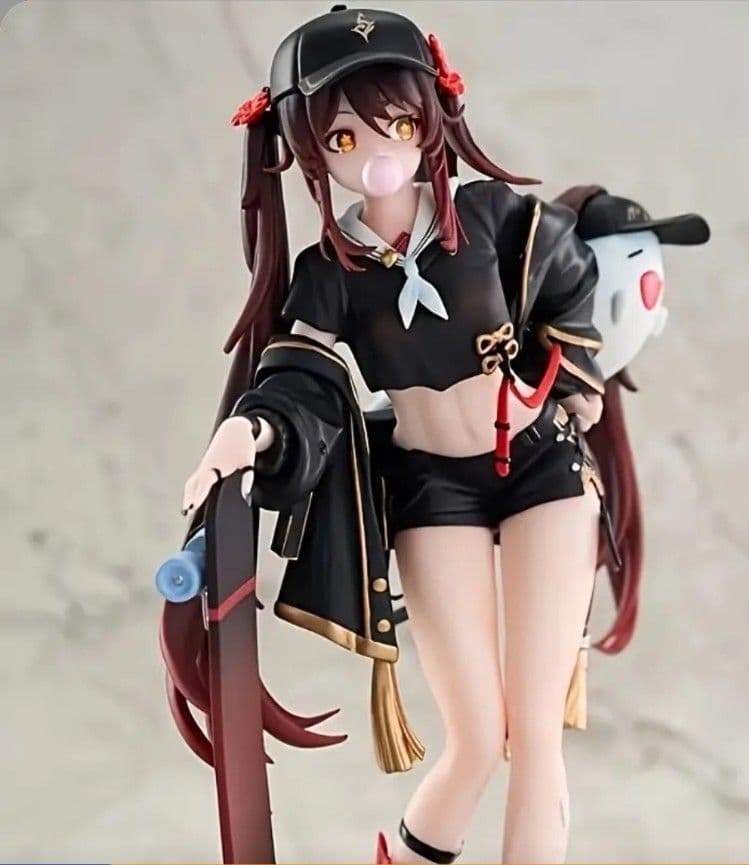 美品】胡桃 スケボースタイル フィギュア（原神 / 海外品） - メルカリ