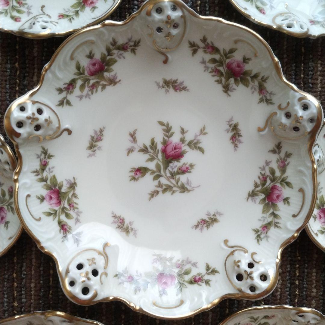 美品】ローゼンタール Moliere Moosrose 全7枚セット