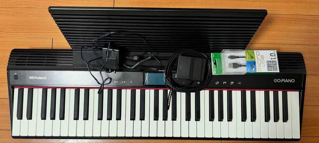 Roland GO-PIANO 61鍵 ブラック Amazon.co.jp: Roland ローランド GO:PIANO エントリーキーボード GO