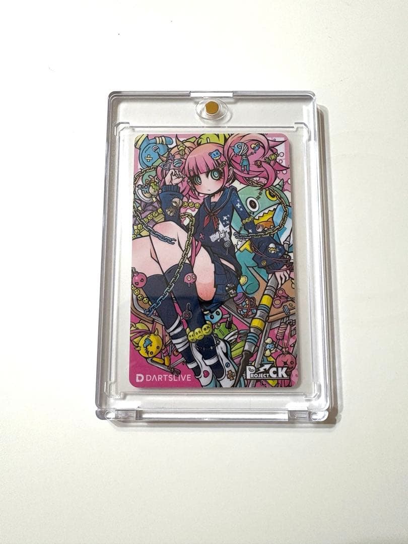 【新品】 ダーツライブカード project.c.k プロジェクト 廃盤品】ダーツライブカード レア ProjectC K ピンク・ザ・ダーツ 検索