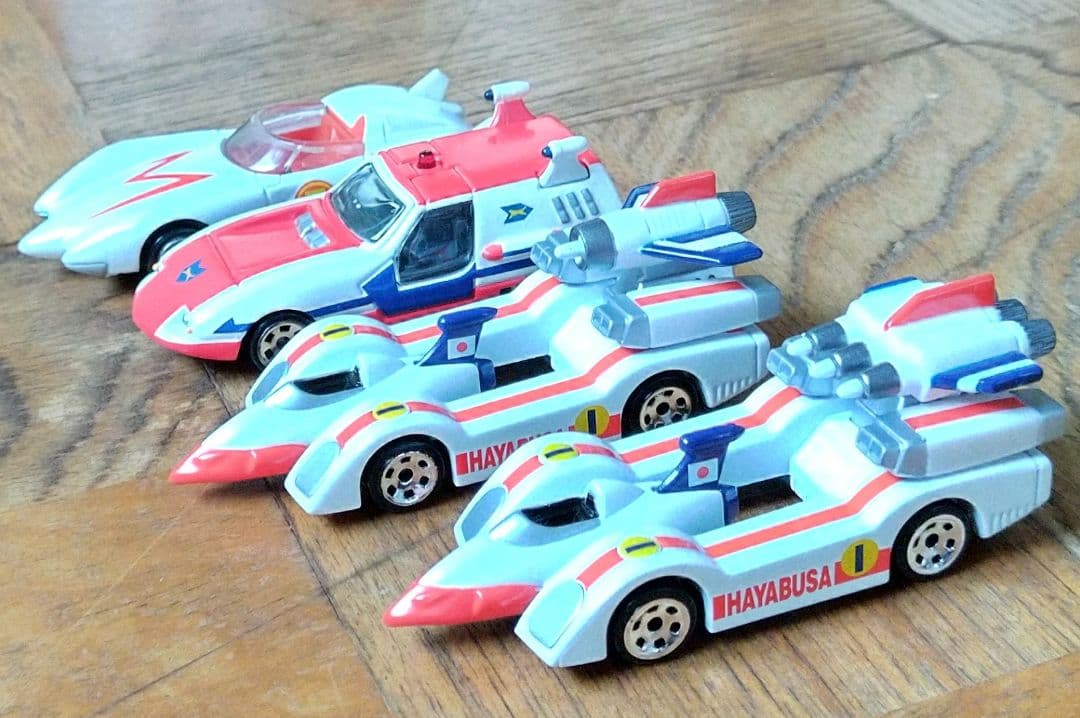 Hot Wheels マシンハヤブサ/ドリームトミカ マッハ号他/ 全4台セット Hot Wheels マシンハヤブサ/ドリームトミカ マッハ号他/ 全4台セット