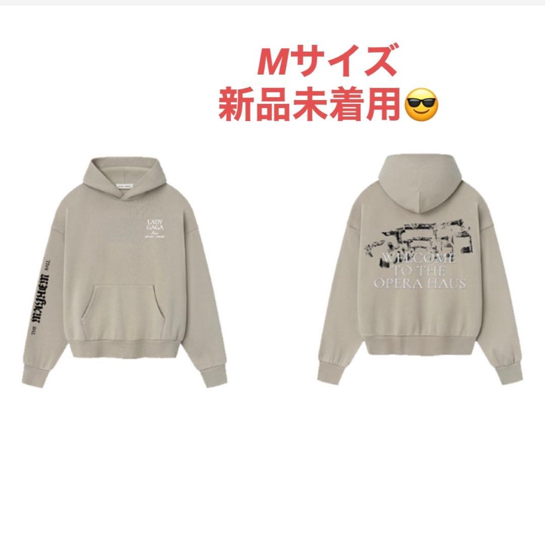 早い者勝ち] レディーガガ パーカー Mサイズ - メルカリ