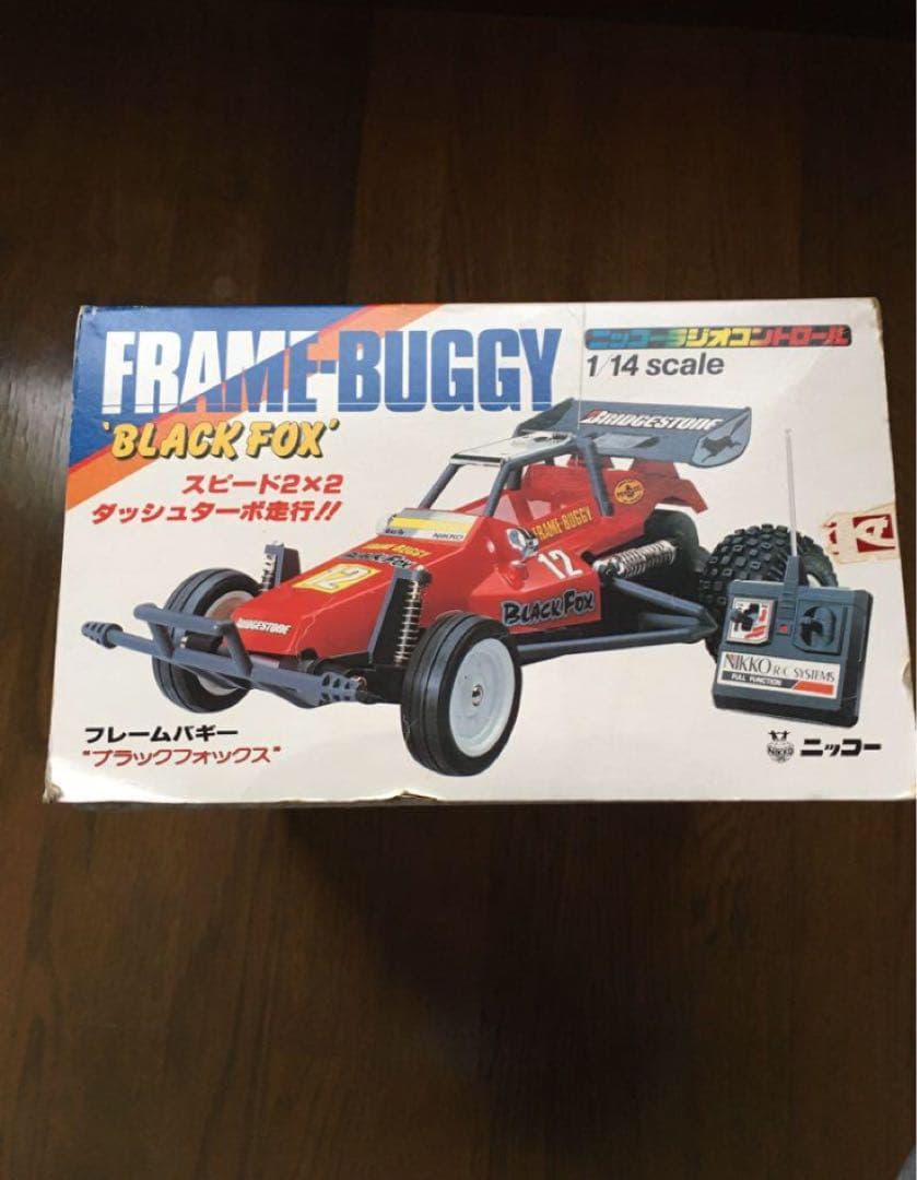 完動品】 ニッコー ラジコン フレームバギー ブラックフォックス