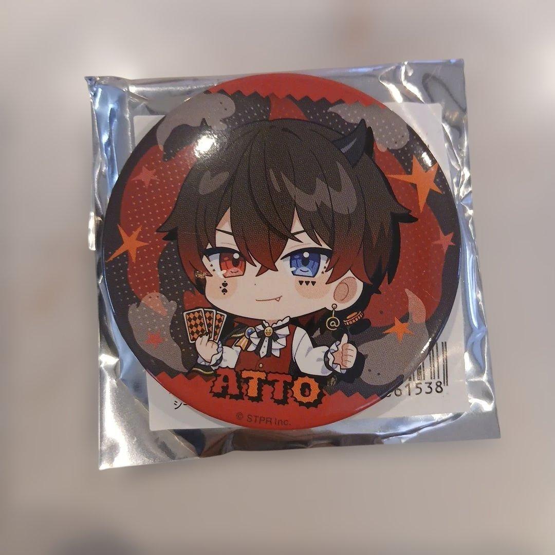 アンプタック AMPTAK あっと デフォルメ ミニキャラ 缶バッジ