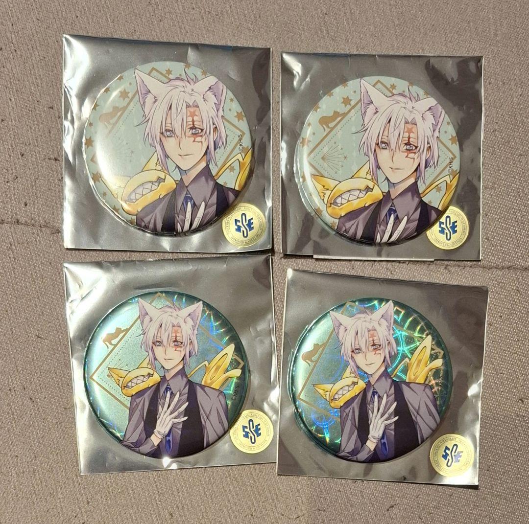 D.Gray-man Dグレ アレン 缶バッジ cat 猫 マルイ - メルカリ