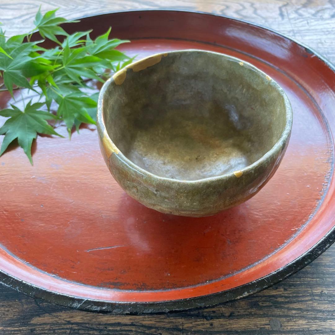Mさま専用ページ＊飴釉窯変辰砂 茶碗 金継 抹茶茶碗 時代物＊ - メルカリ