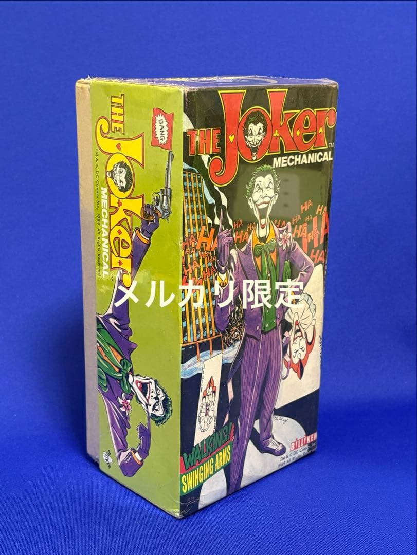 ☆フイルム未開封 1989年 ブリキ ジョーカー ビリケン 昭和レトロ 日本