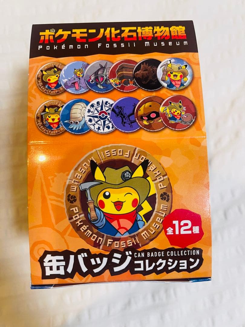 ポケモン化石博物館 缶バッジコレクション 全12種(新品) - メルカリ
