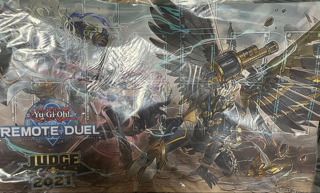 遊戯王 鉄獣戦線 プレイマット 新品未開封 未開封】プレイマット REMOTE DUEL 鉄獣戦線 JUDGE ジャッジ限定 販売