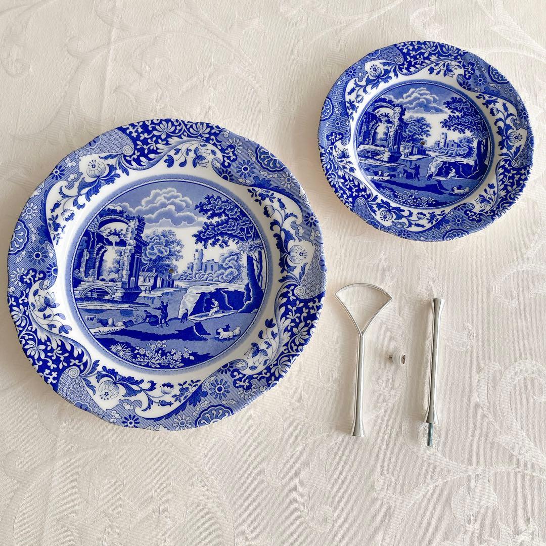 美品】スポード Spode ケーキスタンド アフタヌーンティー 英国製 希少