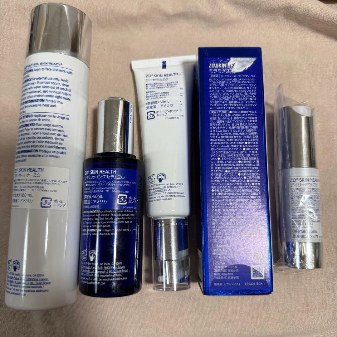 期間限定値下げ!!】ZO SKIN HEALTH スキンケアセット売り - メルカリ