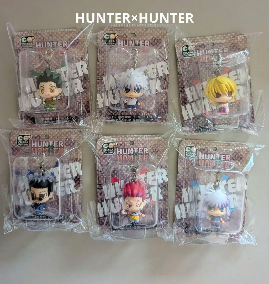 HUNTER×HUNTER　ちみメガ　マスコットチャーム　キーホルダー　6種 希少 レア ちみメガ クラピカ マスコット キーホルダー チャーム
