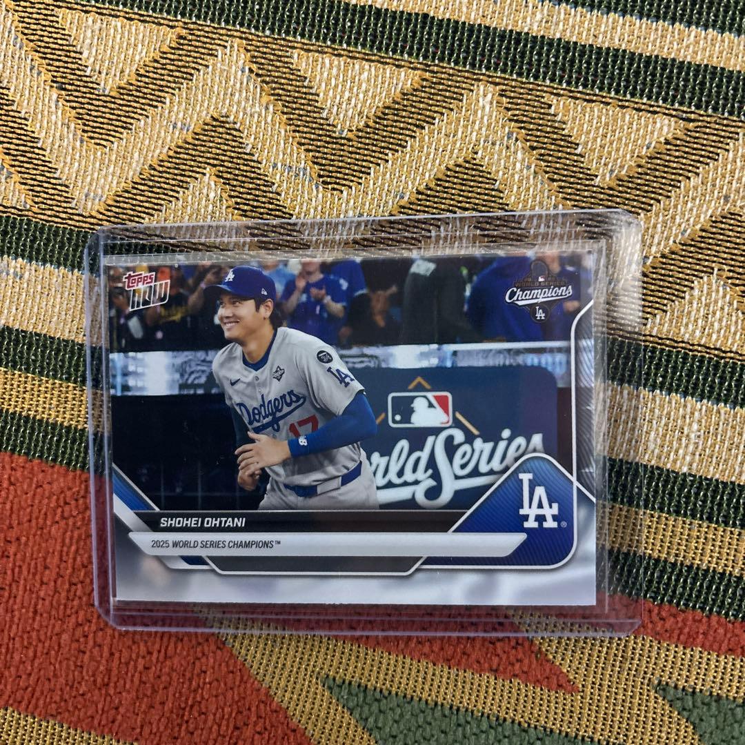 topps now SP WS-1SP 2025 大谷翔平 ドジャース - メルカリ
