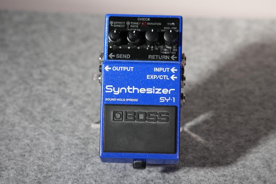 BOSS SY-1 Synthesizer｜シンセサイザー（ギターベース兼用） BOSS - SY-1 | Synthesizer