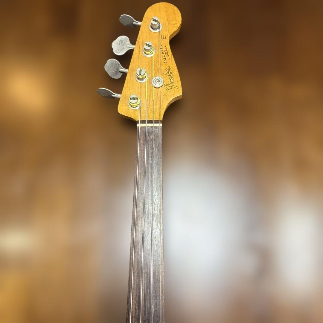 Fender Japan ジャズベース フレットレス ブラウンサンバースト - メルカリ