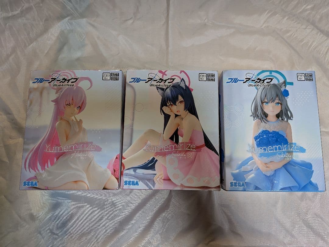 ブルーアーカイブ ホシノ シロコ セリカ Yumemirizeフィギュア セット