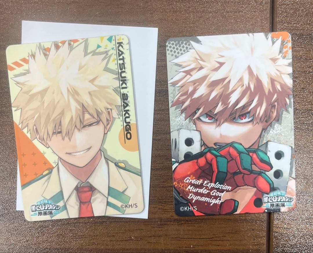 ヒロアカ展 原画展 マグネットステッカーコレクション 爆豪勝己 - メルカリ