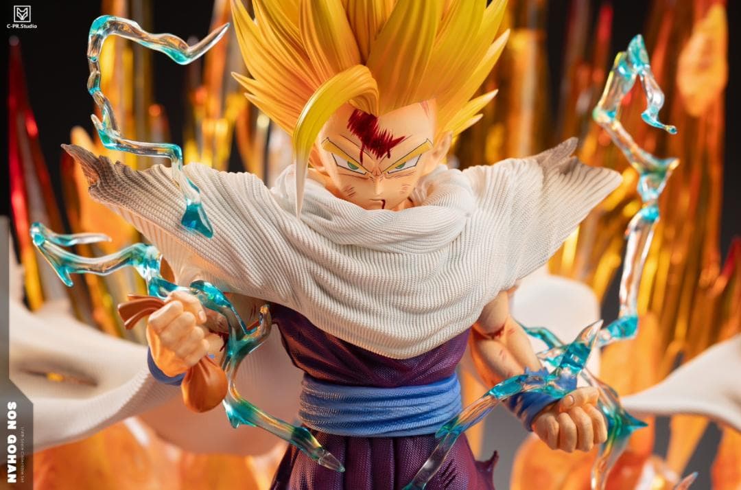 ドラゴンボール スーパーサイヤ人 2 孫悟飯 1/6 彫刻フィギュア 海外