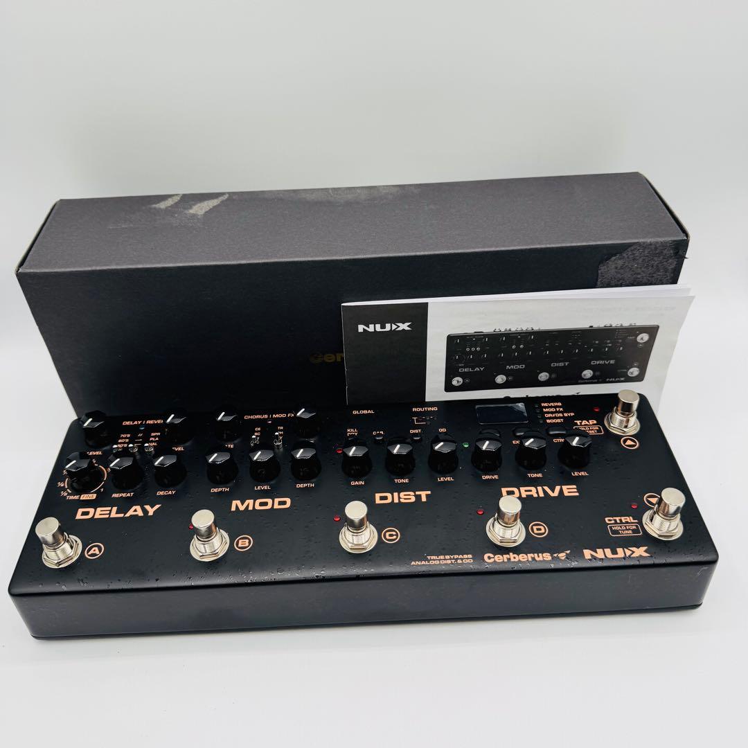 【極美品】NUX Cerberus ケルベロス マルチエフェクター Amazon.com: NUX Cerberus Multi-function Guitar Effect Pedal Inside