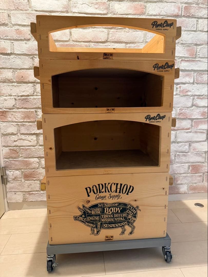 PORKCHOP GARAGE SUPPLY M&M PORK BOX セット - メルカリ