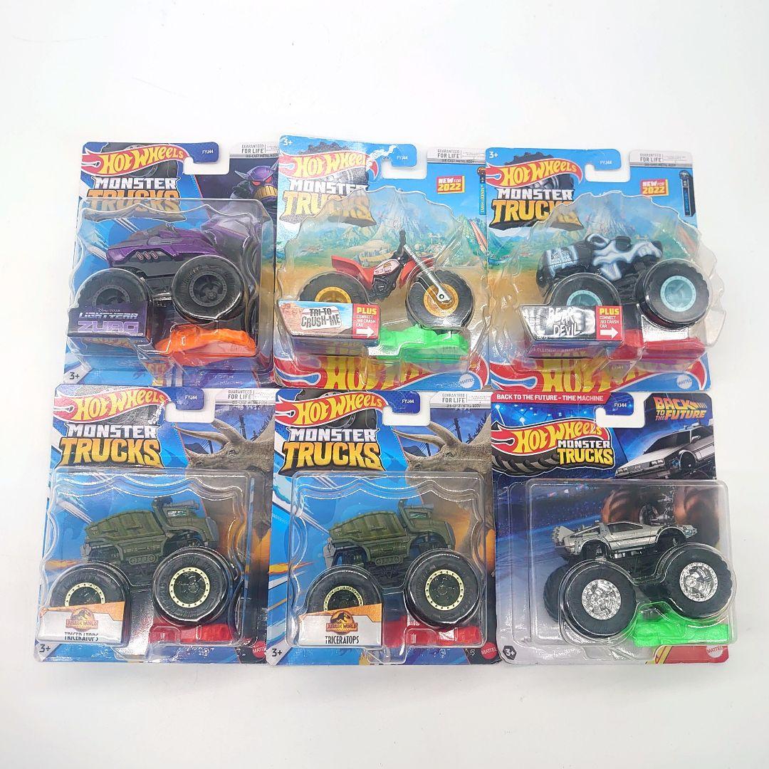 【未開封】Hot Wheels MONSTER TRUCKS まとめ売り Hot Wheels Monster Trucks Ninja Turtles & Gunkster/5 Alarm 2-Pack