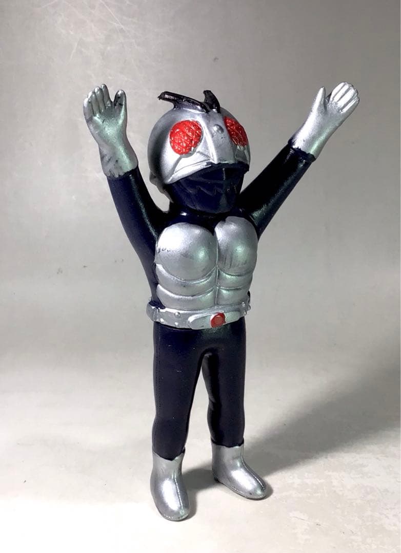昭和レトロ パチ 仮面ライダー ソフビ 人形 石森章太郎 ミニソフビ 駄