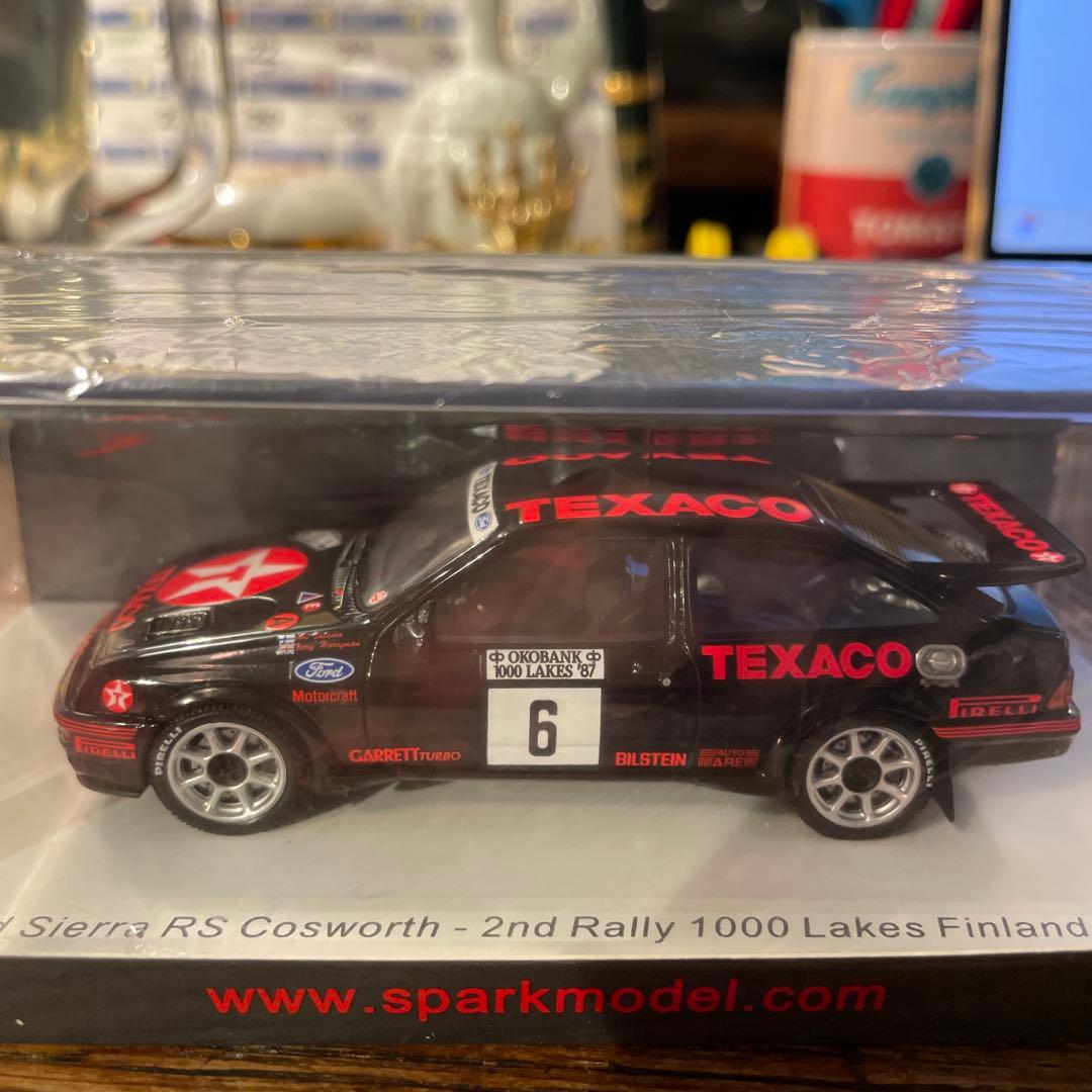 絶版　1/43 テキサコ　フォード　シエラ　RS コスワース　1987 WRC 絶版 1/43 テキサコ フォード シエラ RS コスワース 1987 WRC - メルカリ