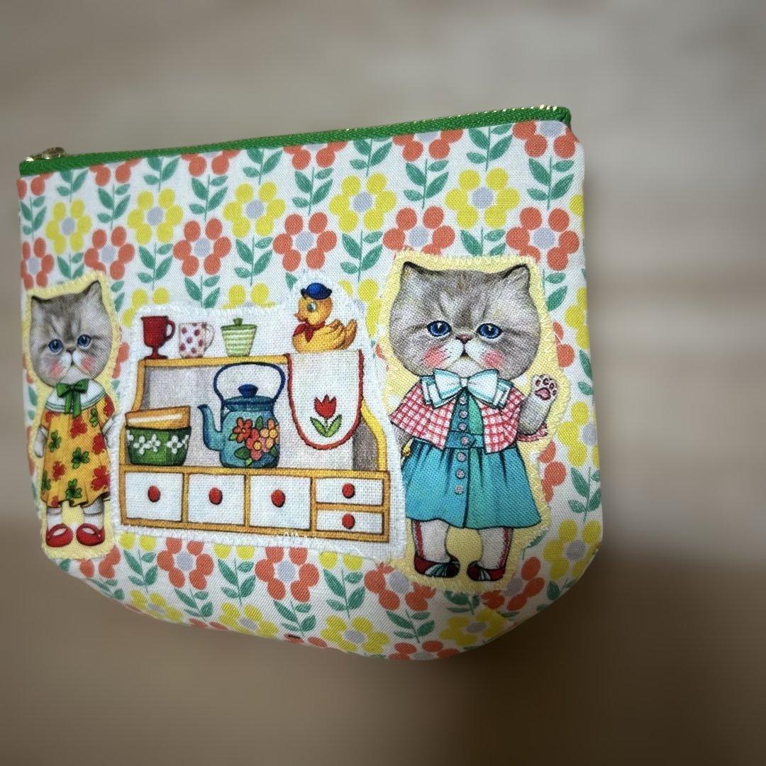 ハンドメイド ころりんポーチ コヤンイサムチョン☆キッチンルミちゃん
