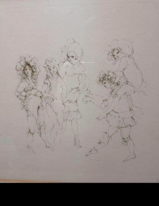 レア物 版画 レオノール・フィニ 貞淑な女です（エッチング） - メルカリ