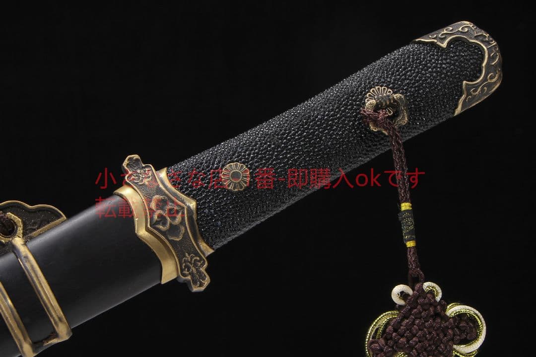 神鷹唐横刀-高性能マンガン鋼 武具 刀装具 日本刀 唐剣 模擬刀 居合刀
