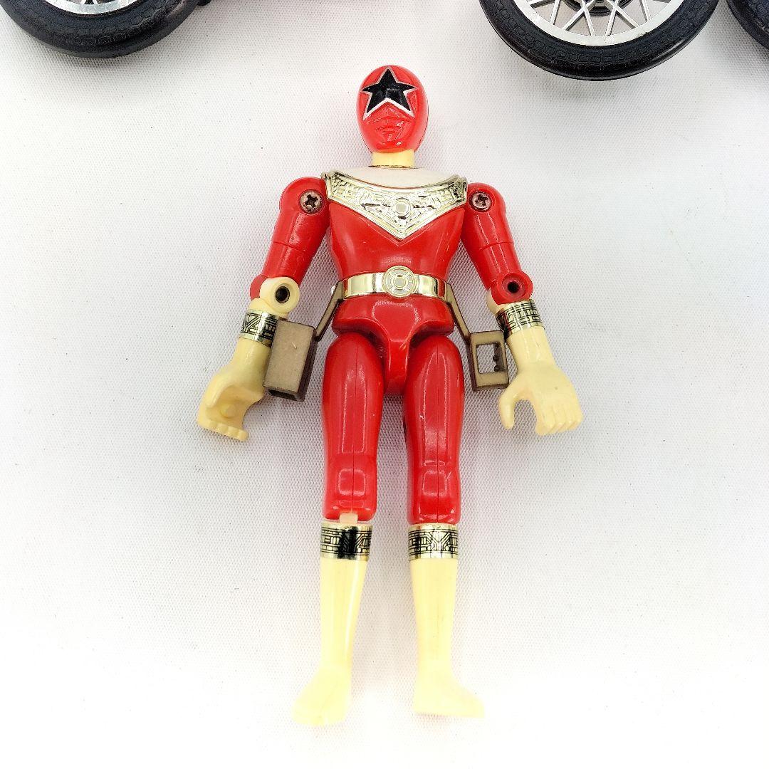 当時物 超力戦隊オーレンジャー アクションフィギュア バイク セット