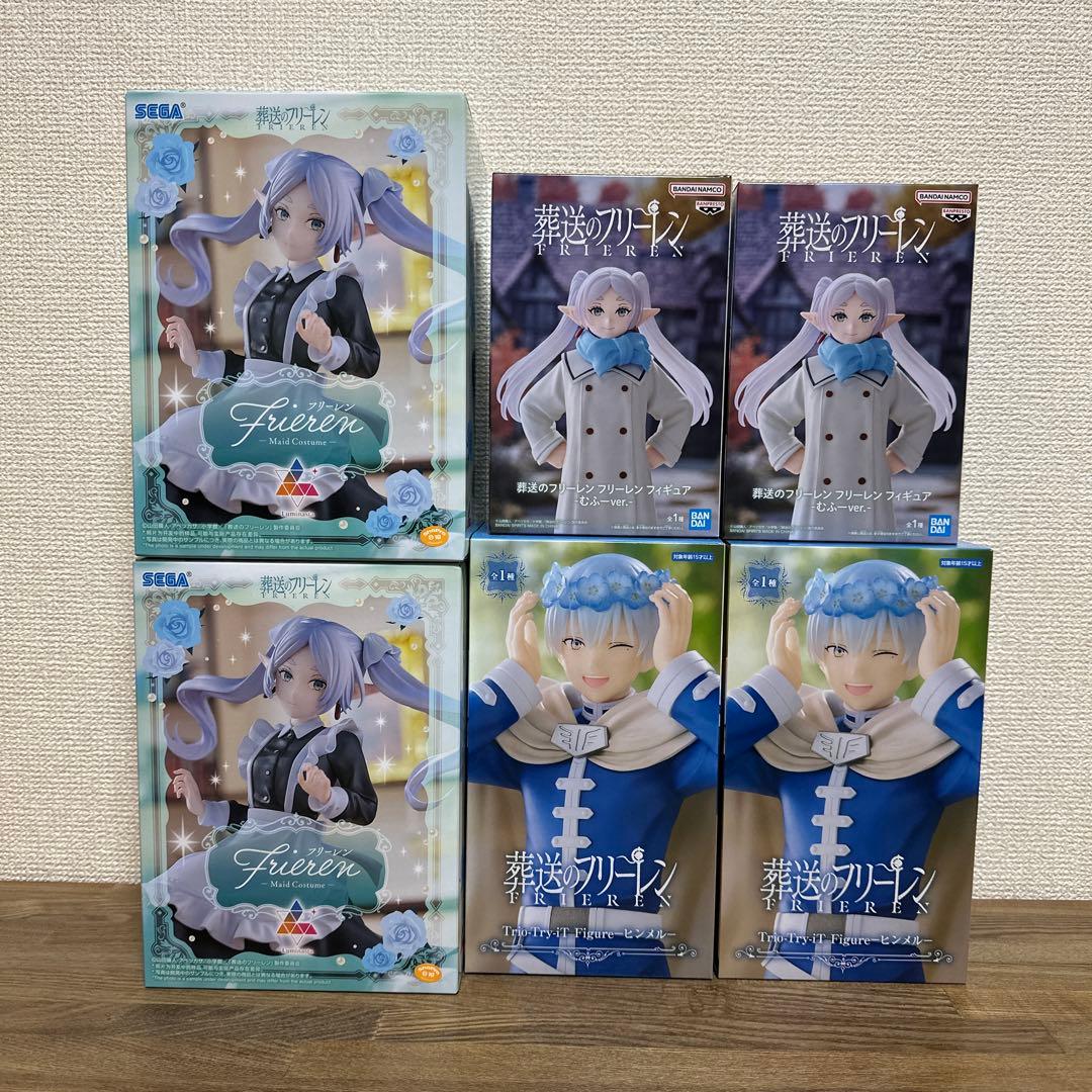 未開封】葬送のフリーレン フィギュア まとめ売り - メルカリ