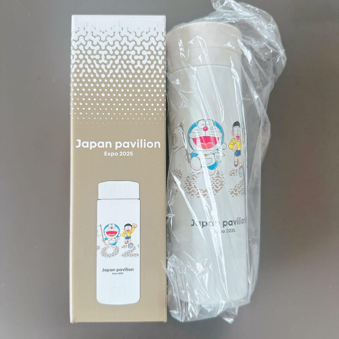 新品未使用】大阪関西万博 日本館 ドラえもん 魔法瓶 水筒 - メルカリ