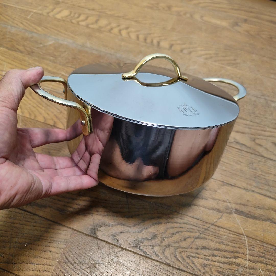希少 廃盤！Velona GOLD 卓上鍋 ベローナ 24cm 5.1リットル - メルカリ