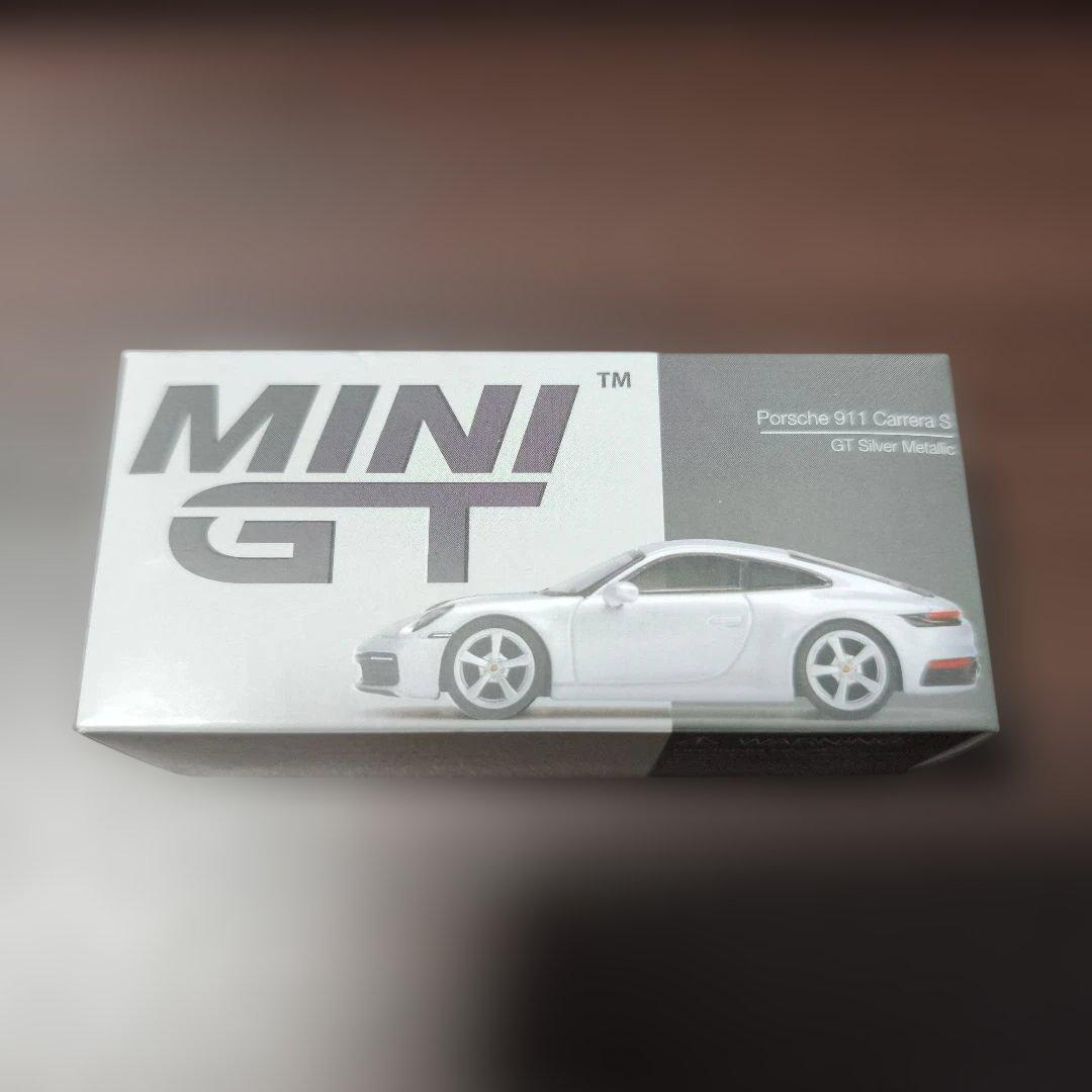 ミニGT ポルシェ 911 カレラ S GTシルバーメタリック 左ハンドル