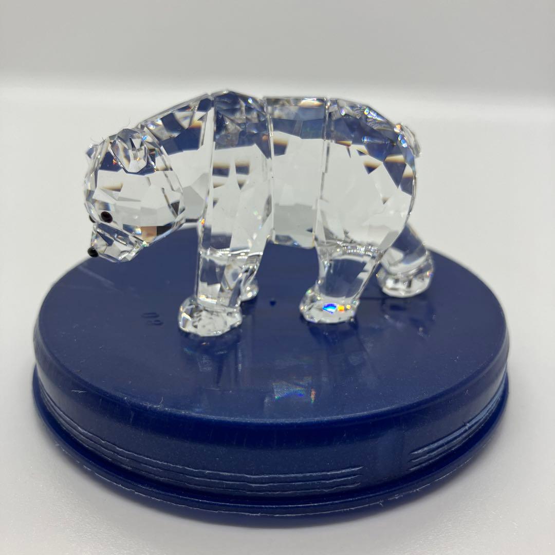 SWAROVSKI スワロフスキー シロクマ 置物 動物 クリスタル 楽天市場】スワロフスキー ホッキョクグマの赤ちゃん 白熊 ムーン