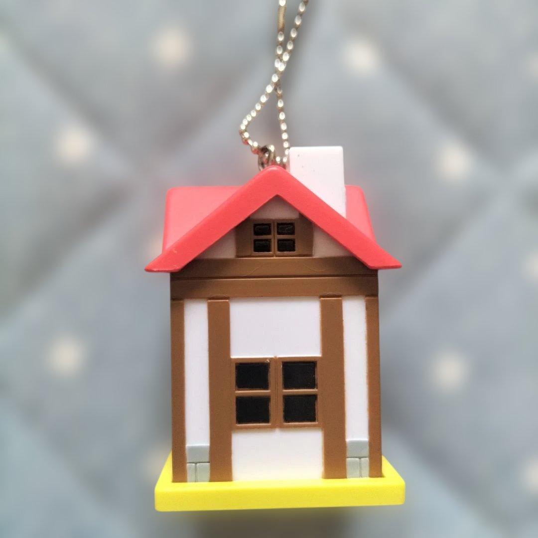 どうぶつの森 キーホルダー ミニミニハウスキーチェーン フー子 平成レトロ