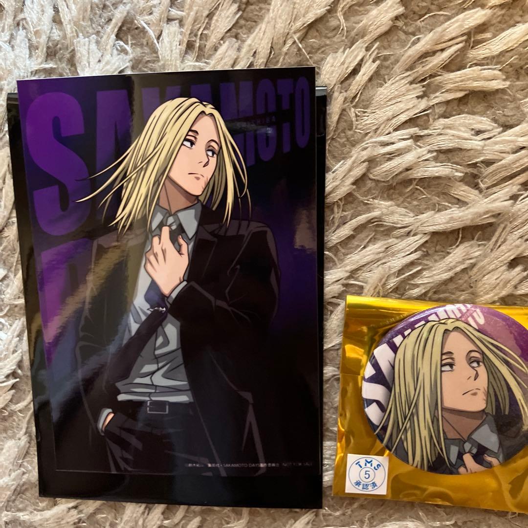SAKAMOTO DAYS 神々廻 缶バッジ 特典 プロマイド - メルカリ