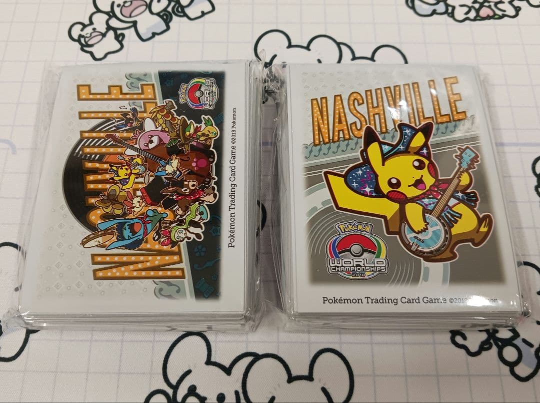 WCS ナッシュビル 2種セット デッキシールド ポケモンカード スリーブ