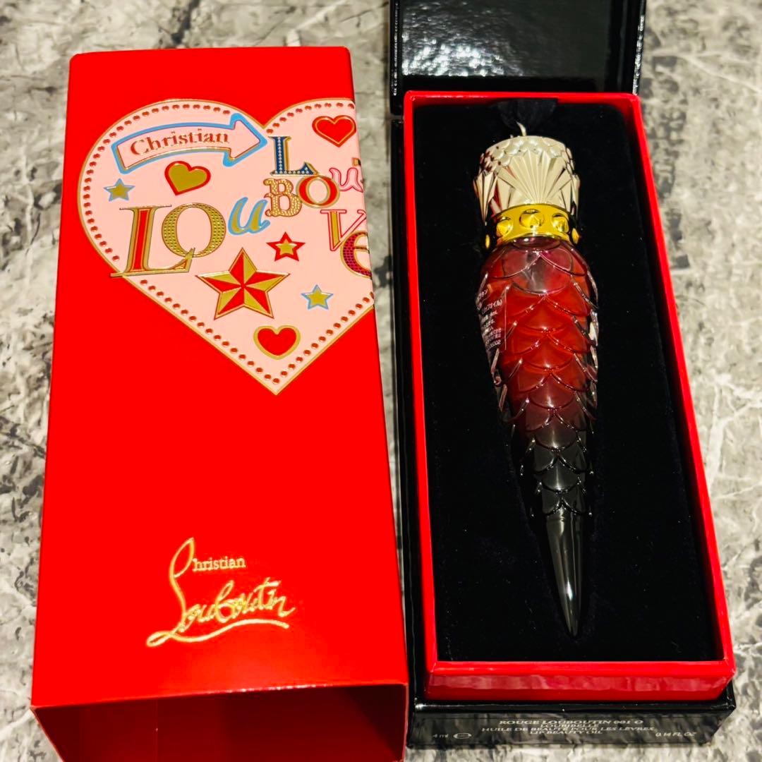 新品未使用 クリスチャン ルブタン ルビベル ルージュルブタン 001O リップオイル - ルージュルブタン 001O