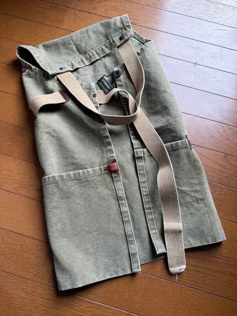 OLD CROW ビンテージ エプロン CROW BRAND グラッドハンド - メルカリ