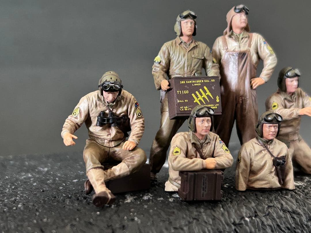 1/35 アメリカ戦車兵 塗装済み完成品 タミヤ