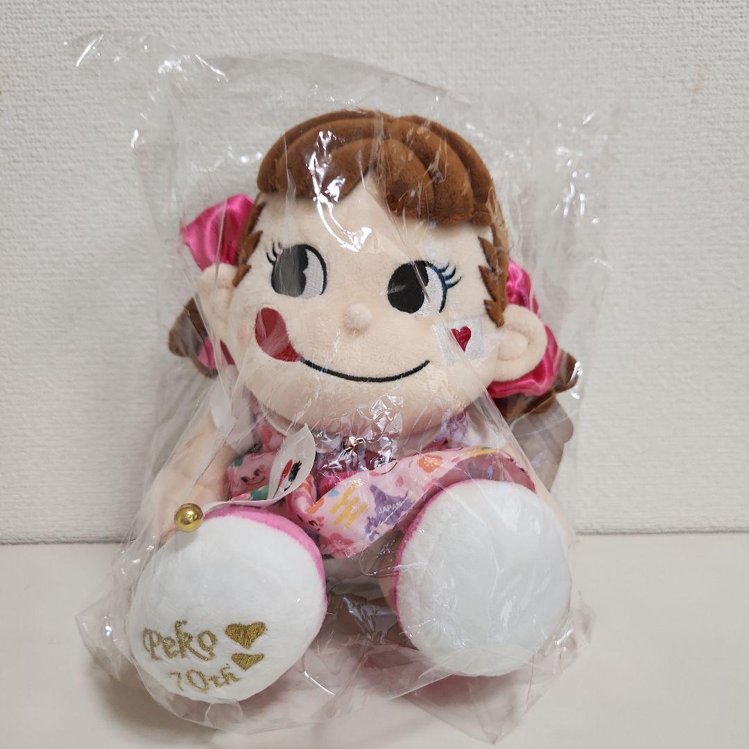 懸賞当選品】ペコちゃん人形 非売品 Welcome to Japanぬいぐるみ