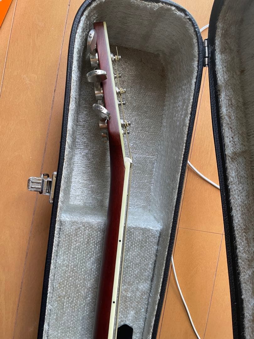 モーリス縦ロゴ Morris MD-525 ハードケース付き アコギ