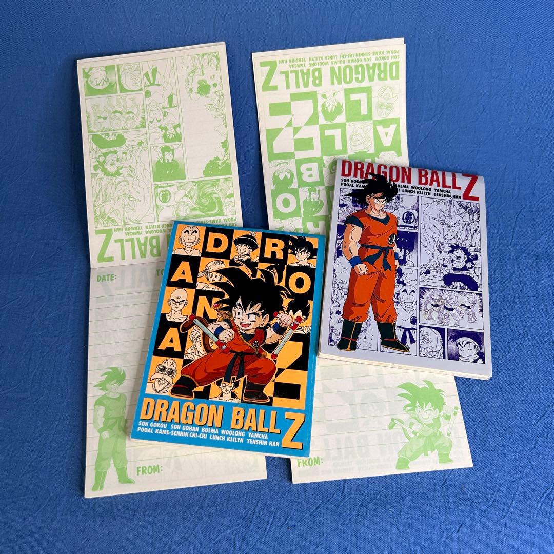 ドラゴンボールZ 1993 ／1994卓上カレンダー ＆メモ4冊￼ - メルカリ