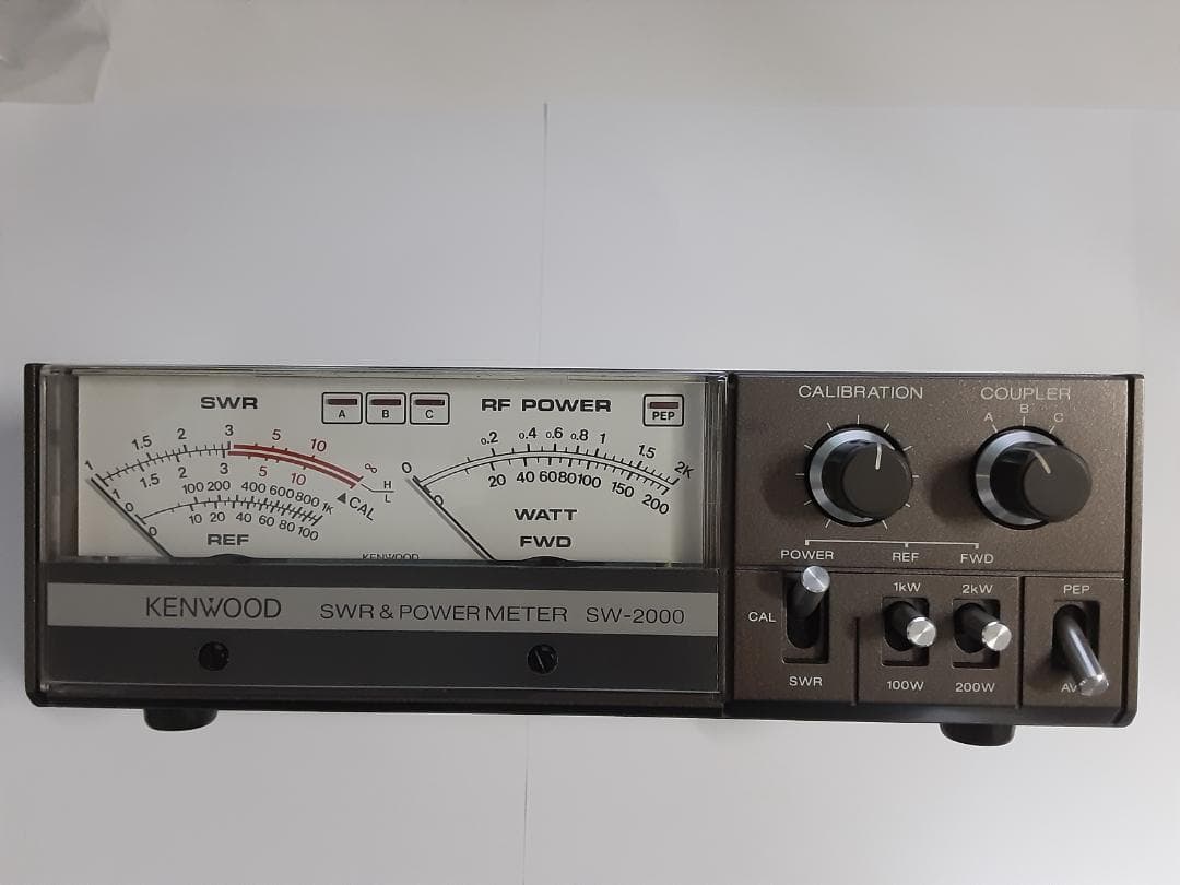 KENWOOD SWR & POWER METER SW-2000 - メルカリ