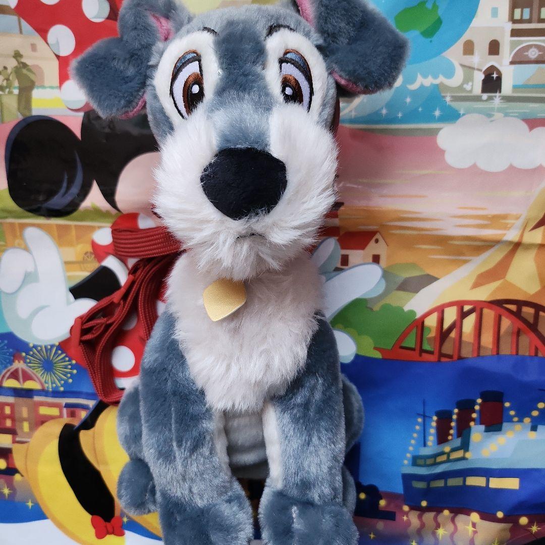 新作 ディズニー トランプ わんわん物語 ぬいぐるみショルダーバッグ